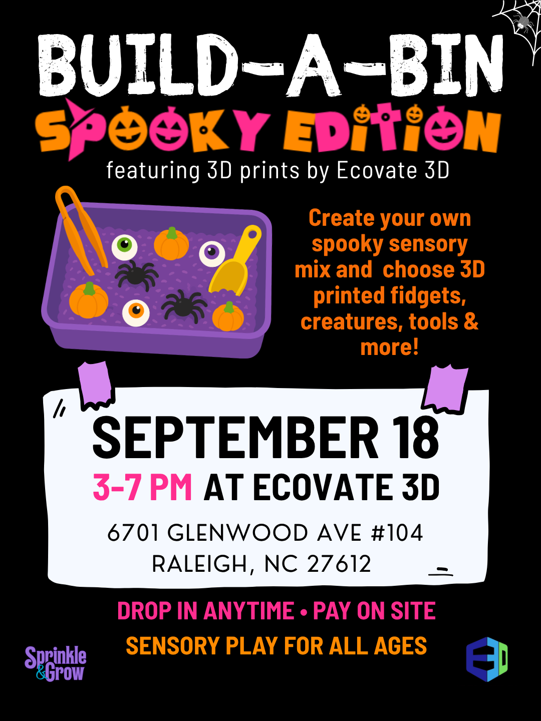 Build-a-Bin: Spooky Edition — Advance Reservation